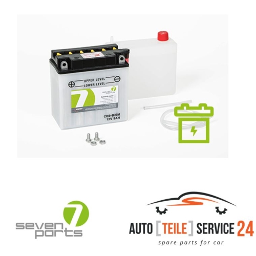 Starterbatterie 7 Seven Parts SV07CTZ14SBS f&uuml;r