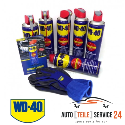 WD-40 SPRAY MULTI-USAGES 6X 500ML PAILLE INTELLIGENTE AVEC GANTS