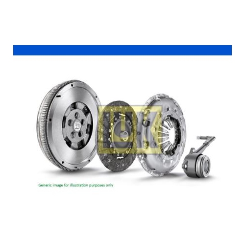 Kupplungssatz Schaeffler Luk 600 0013 00 Luk Repset Dmf f&uuml;r Audi Ford Seat Skoda