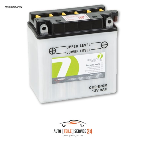 Starterbatterie 7 Seven Parts SV07CTZ10SBS f&uuml;r