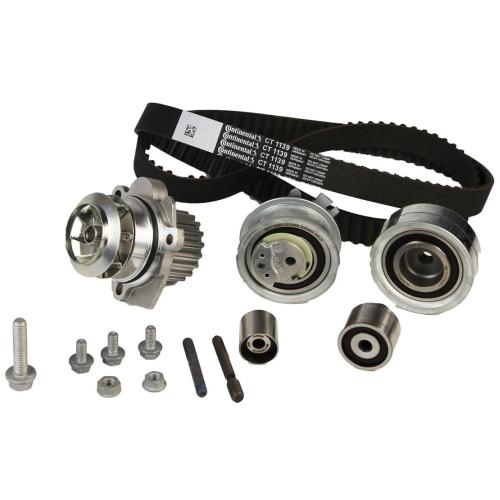 Wasserpumpe + Zahnriemensatz Continental Ctam CT1139WP6 f&uuml;r Audi Seat Skoda VW