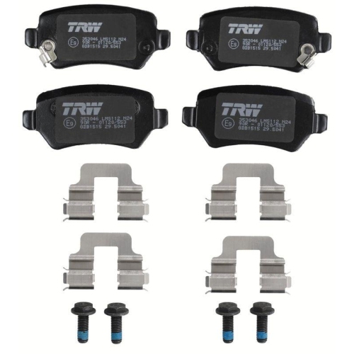 Bremsbelagsatz Scheibenbremse Trw GDB1515 Cotec f&uuml;r Vauxhall Chevrolet Saturn