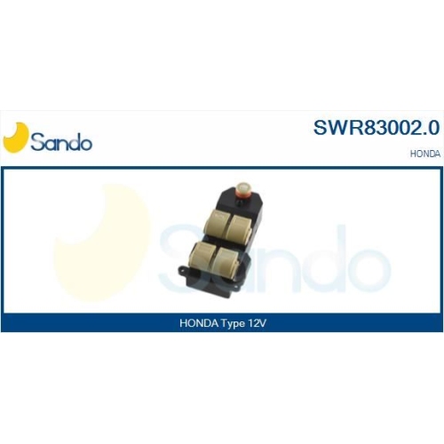 Schalter Fensterheber Sando SWR83002.0 für Honda
