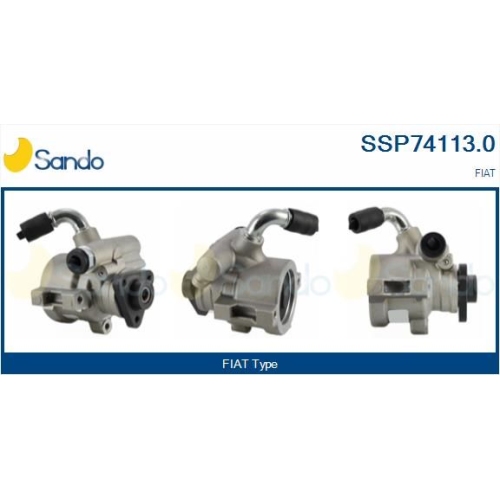 Hydraulic Pump Steering System Sando SSP74113.0 for Fiat