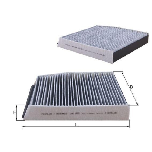 Filter Innenraumluft Mahle LAK 879 f&uuml;r Mercedes Benz Mercedes Benz Mercedes Benz