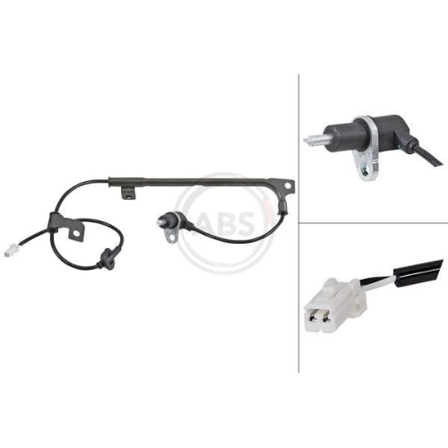 Sensor Raddrehzahl A.b.s. 31934 f&uuml;r Subaru Hinterachse Links