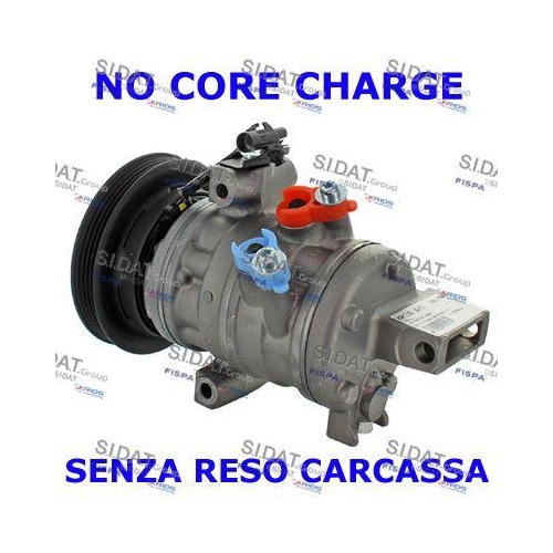 Kompressor Klimaanlage Sidat 1.9107R f&uuml;r Nissan Suzuki