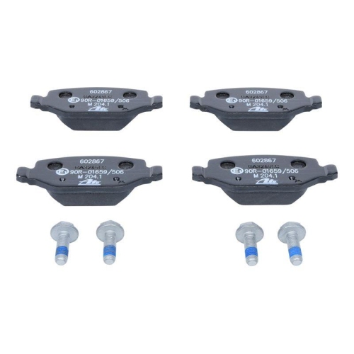 Bremsbelagsatz Scheibenbremse Ate 13-0460-2867-2 f&uuml;r Fiat Hinterachse