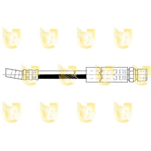 Bremsschlauch Unigom 379626 f&uuml;r Opel Vorne