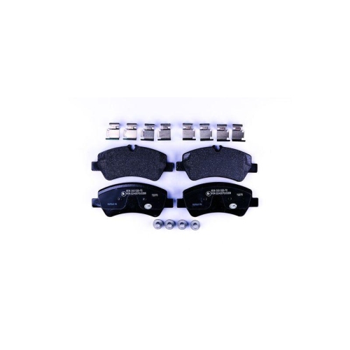 Bremsbelagsatz Scheibenbremse Hella 8DB 355 020-721 f&uuml;r Ford Amc Hinterachse