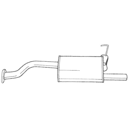 Endschalldämpfer Sigam 23638 für Honda