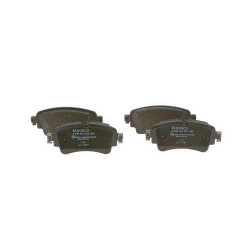 Bremsbelagsatz Scheibenbremse Bosch 0986494833 f&uuml;r Audi Seat Skoda VW