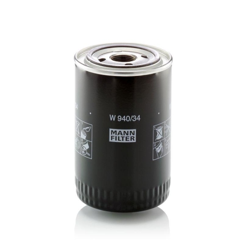 &Ouml;lfilter Mann-filter W 940/34 f&uuml;r Volvo Hyundai Bomag Case Ih Poclain Cummins