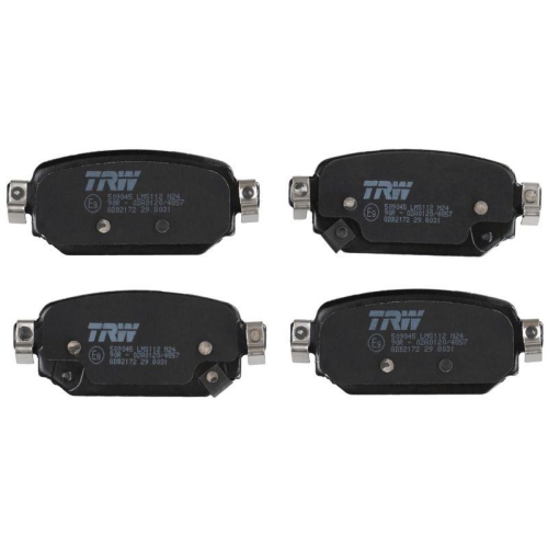 Bremsbelagsatz Scheibenbremse Trw GDB2172 f&uuml;r Mazda Hinterachse