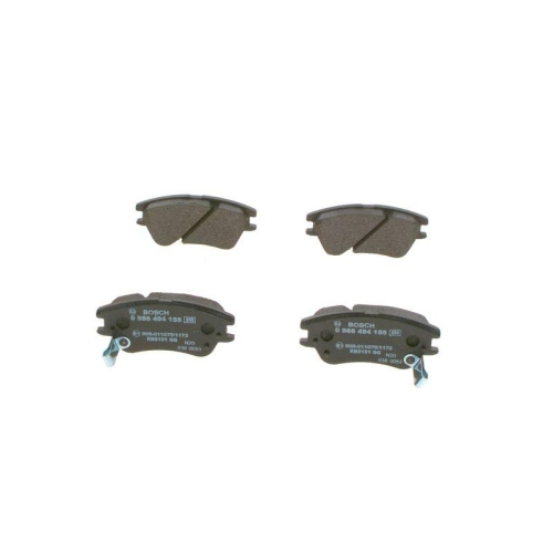 Bremsbelagsatz Scheibenbremse Bosch 0986494155 f&uuml;r Hyundai Vorderachse
