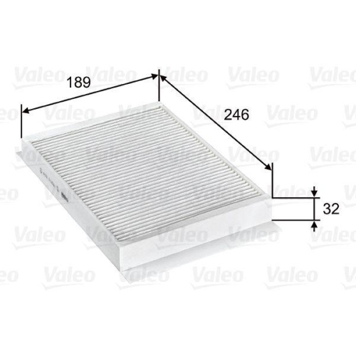 Filter Innenraumluft Valeo 715751 Valeo Essential f&uuml;r Mercedes Benz