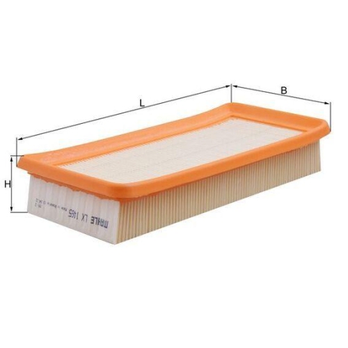 Luftfilter Mahle LX 1465 f&uuml;r Hyundai Kia