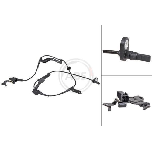 Sensor Raddrehzahl A.b.s. 31965 f&uuml;r Mazda Ford Usa Vorderachse Rechts