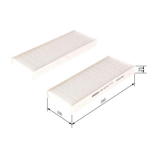 Filter Innenraumluft Bosch 1987432194 f&uuml;r Nissan Suzuki