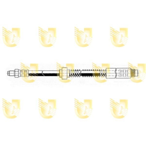 Bremsschlauch Unigom 379896 f&uuml;r Peugeot Vorne
