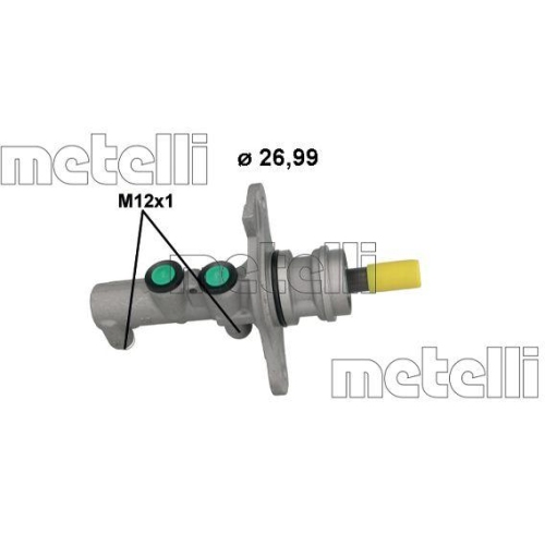 Hauptbremszylinder Metelli 05-1270 f&uuml;r Mercedes Benz Mercedes Benz Mercedes Benz