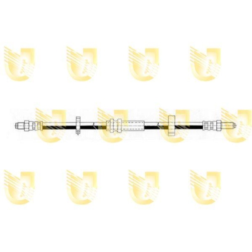 Bremsschlauch Unigom 379995 f&uuml;r Alfa Romeo Vorne