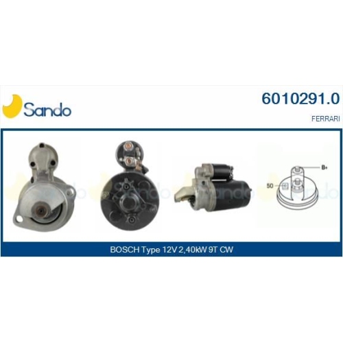 Starter Sando 6010291.0 für Fiat