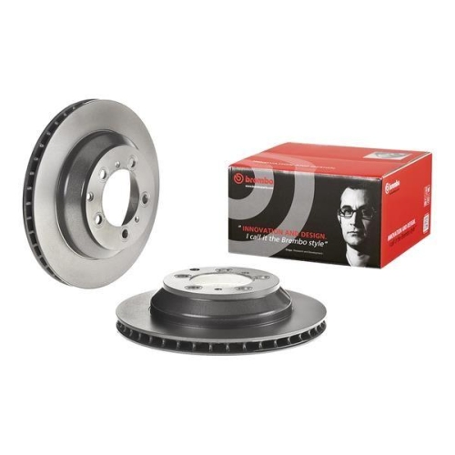 Bremsscheibe Brembo 09.C988.21 Prime Line - Uv Coated f&uuml;r Porsche Hinterachse