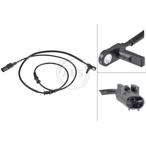 Sensor Raddrehzahl A.b.s. 32052 f&uuml;r Mercedes Benz Mercedes Benz Vorderachse