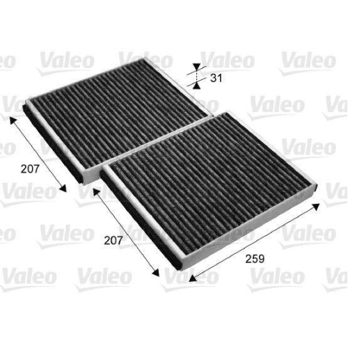 Filter Innenraumluft Valeo 715690 Valeo Protect f&uuml;r Bmw Rolls Royce Rolls Royce