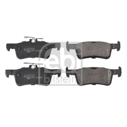 Bremsbelagsatz Scheibenbremse Febi Bilstein 116240 f&uuml;r Ford Peugeot Hinterachse