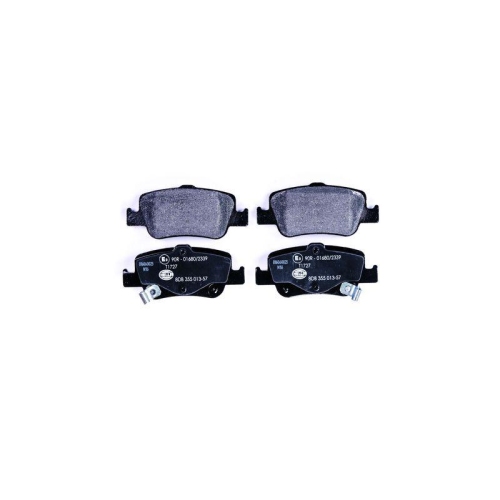 Bremsbelagsatz Scheibenbremse Hella 8DB 355 013-571 f&uuml;r Toyota Hinterachse