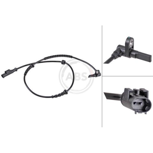 Sensor Raddrehzahl A.b.s. 32056 f&uuml;r Fiat Vorderachse