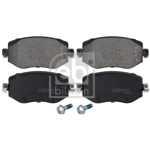Bremsbelagsatz Scheibenbremse Febi Bilstein 116245 f&uuml;r Renault Vorderachse