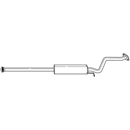 Mittelschalldämpfer Sigam 24413 für Hyundai