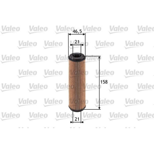 Ölfilter Valeo 586515 für Mercedes Benz Mercedes Benz Mercedes Benz