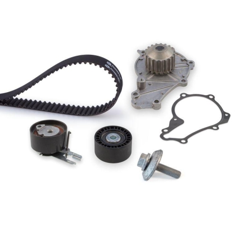 Water Pump &amp; Timing Belt Kit Gates KP15598XS Powergrip&trade; for Citro&euml;n Fiat Ford