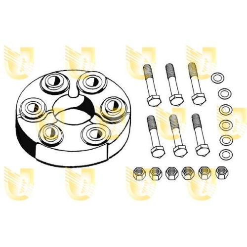 Gelenk Gelenkwelle Unigom 381013 f&uuml;r Mercedes Benz Mercedes Benz Hinten