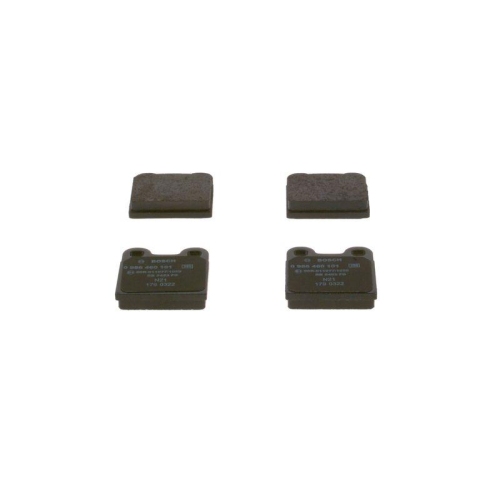 Bremsbelagsatz Scheibenbremse Bosch 0986460101 f&uuml;r Alfa Romeo Bmw Citro&euml;n Daf VW