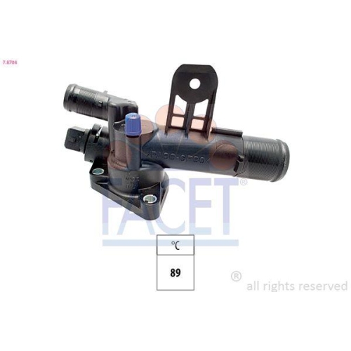Thermostat K&uuml;hlmittel Facet 7.8704 Made In Italy - Oe Equivalent f&uuml;r Nissan
