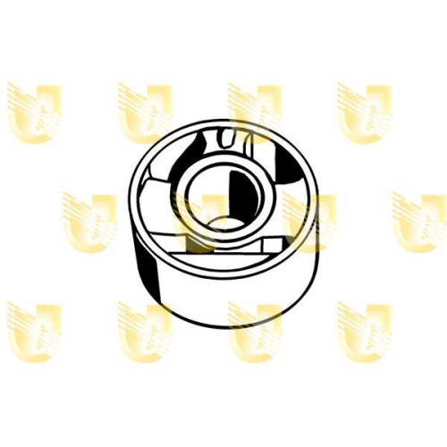 Lagerung Lenker Unigom 391304 f&uuml;r Bmw Vorderachse Links Vorderachse Rechts