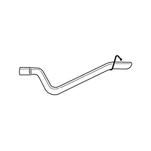 Abgasrohr Sigam 35716 f&uuml;r Mercedes Benz Hinten
