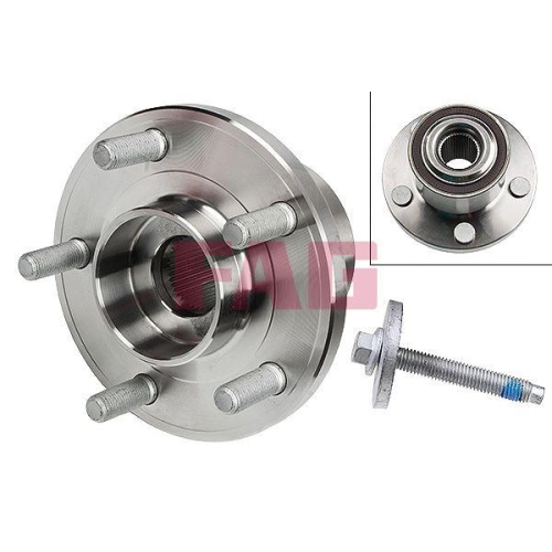 Radlagersatz Schaeffler Fag 713 6788 40 f&uuml;r Ford Vorderachse