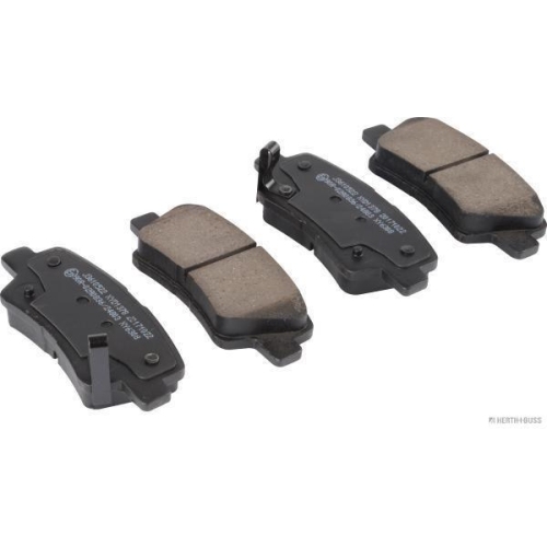 Bremsbelagsatz Scheibenbremse Herth+buss Jakoparts J3610522 f&uuml;r Ssangyong Kia