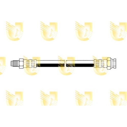 Bremsschlauch Unigom 372666 f&uuml;r Smart Vorne