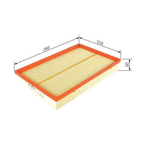 Luftfilter Bosch F026400180 für Audi Skoda VW
