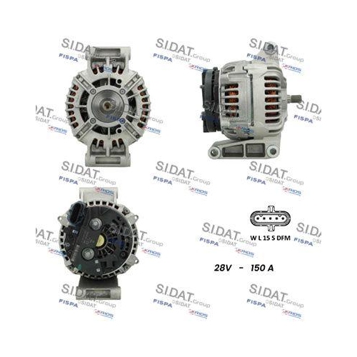 Generator Sidat A24BH0047 f&uuml;r Mercedes Benz Mercedes Benz Mercedes Benz