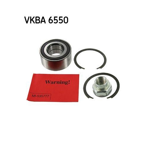 Radlagersatz Skf VKBA 6550 f&uuml;r Alfa Romeo Citro&euml;n Fiat Lancia Opel Peugeot