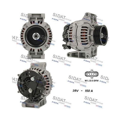 Generator Sidat A24BH0048 für Mercedes Benz Mercedes Benz Mercedes Benz