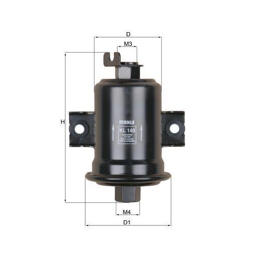 Kraftstofffilter Mahle KL 140 f&uuml;r Gmc Toyota